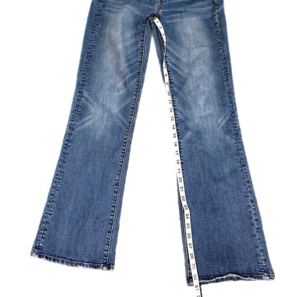 American Eagle Favorite Boyfriend Jeans Medium Wash Size 4 Regular - Picture 4 of 6